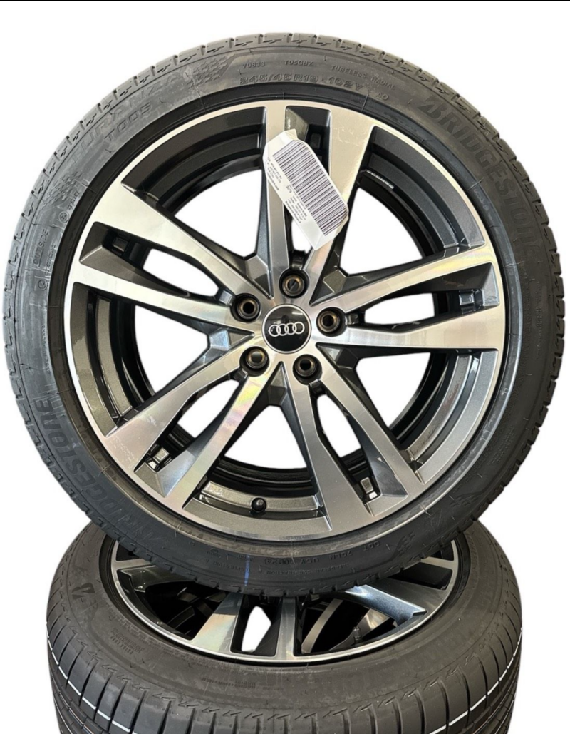 Audi A6 S6 4K C8 original Alufelgen mit Sommerreifen Bridgestone 19 Zoll – Bild 3