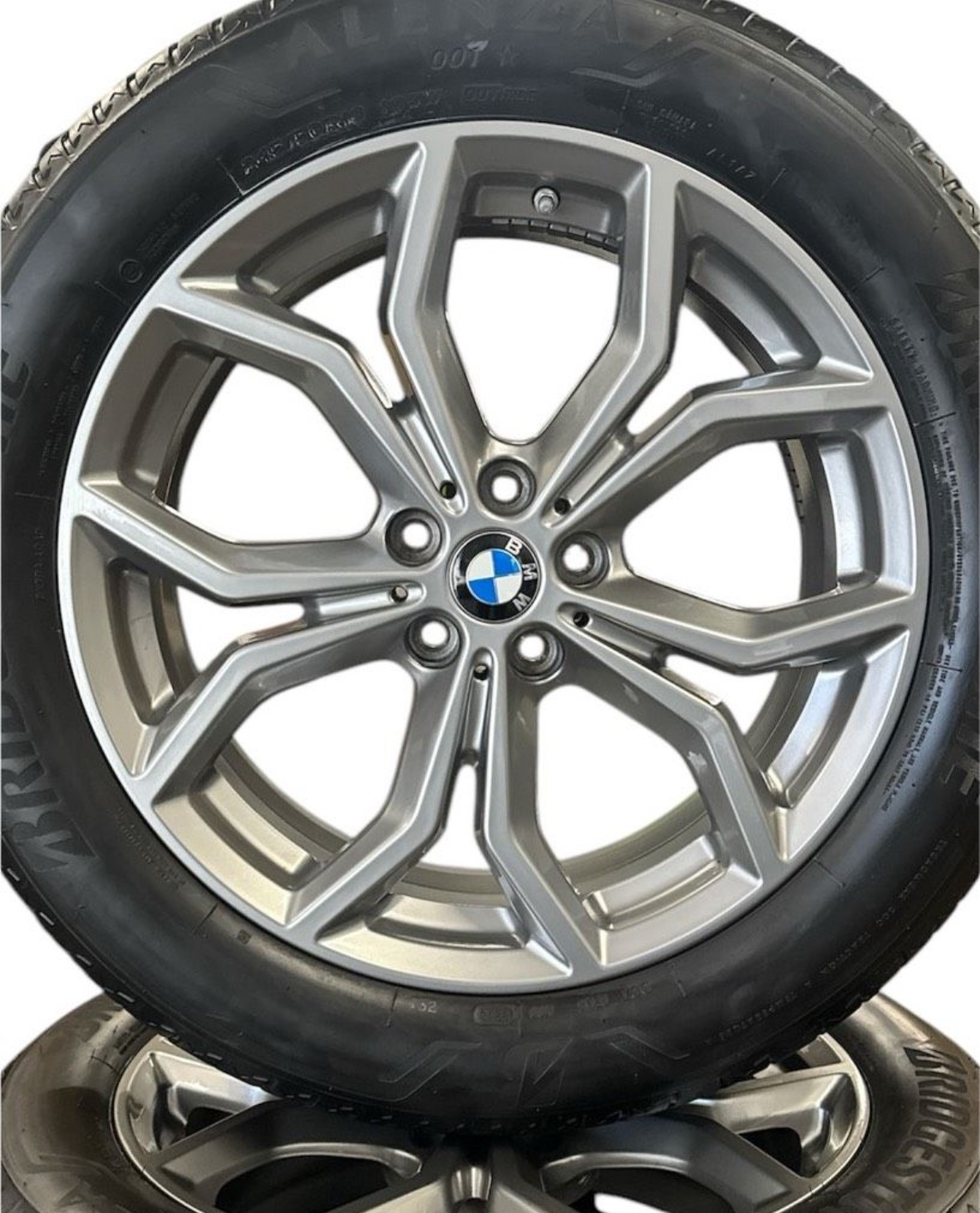 BMW X3 G01 X4 G02 original Alufelgen Styling 694 mit Sommerreifen Bridgestone 19 Zoll – Bild 3
